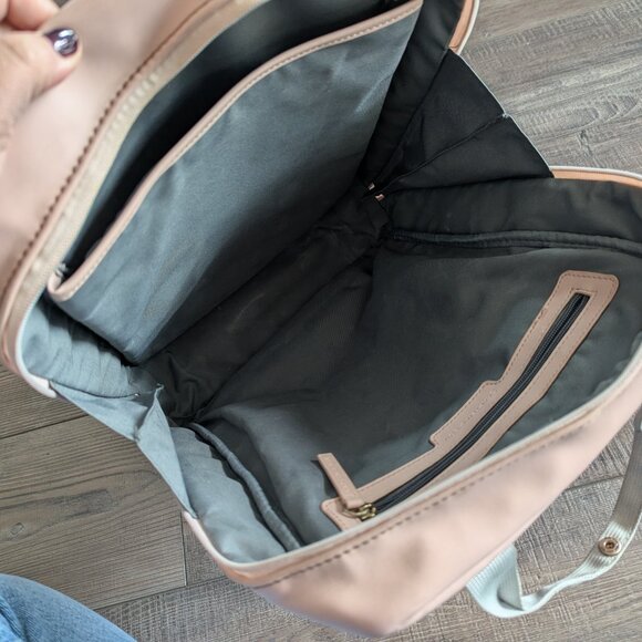 Kapten & Son Malmö Cherry Blossom Laptop Waterproof Backpack Pink Commuter Work - Picture 13 of 15